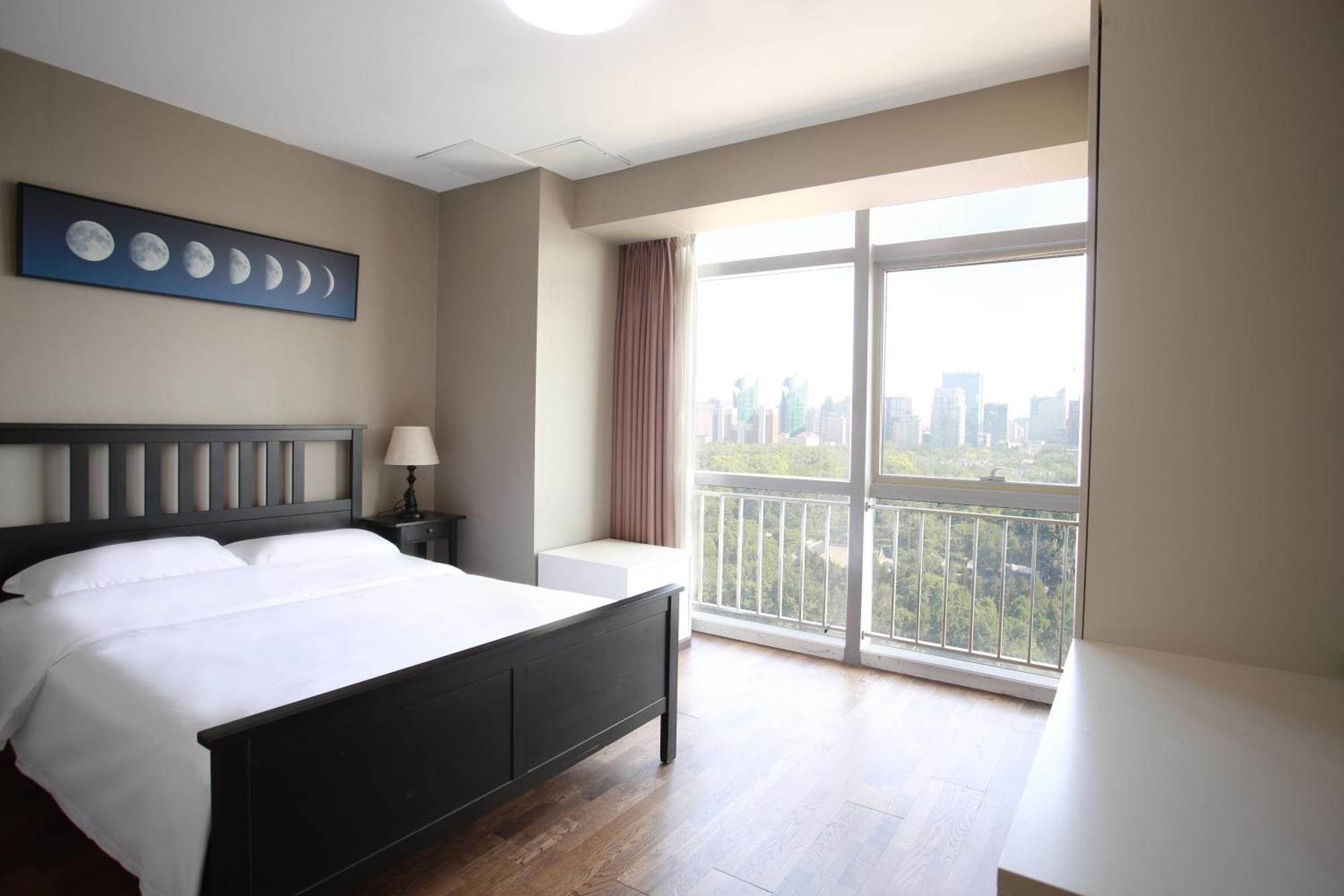Yashi International Aparthotel 北京 エクステリア 写真