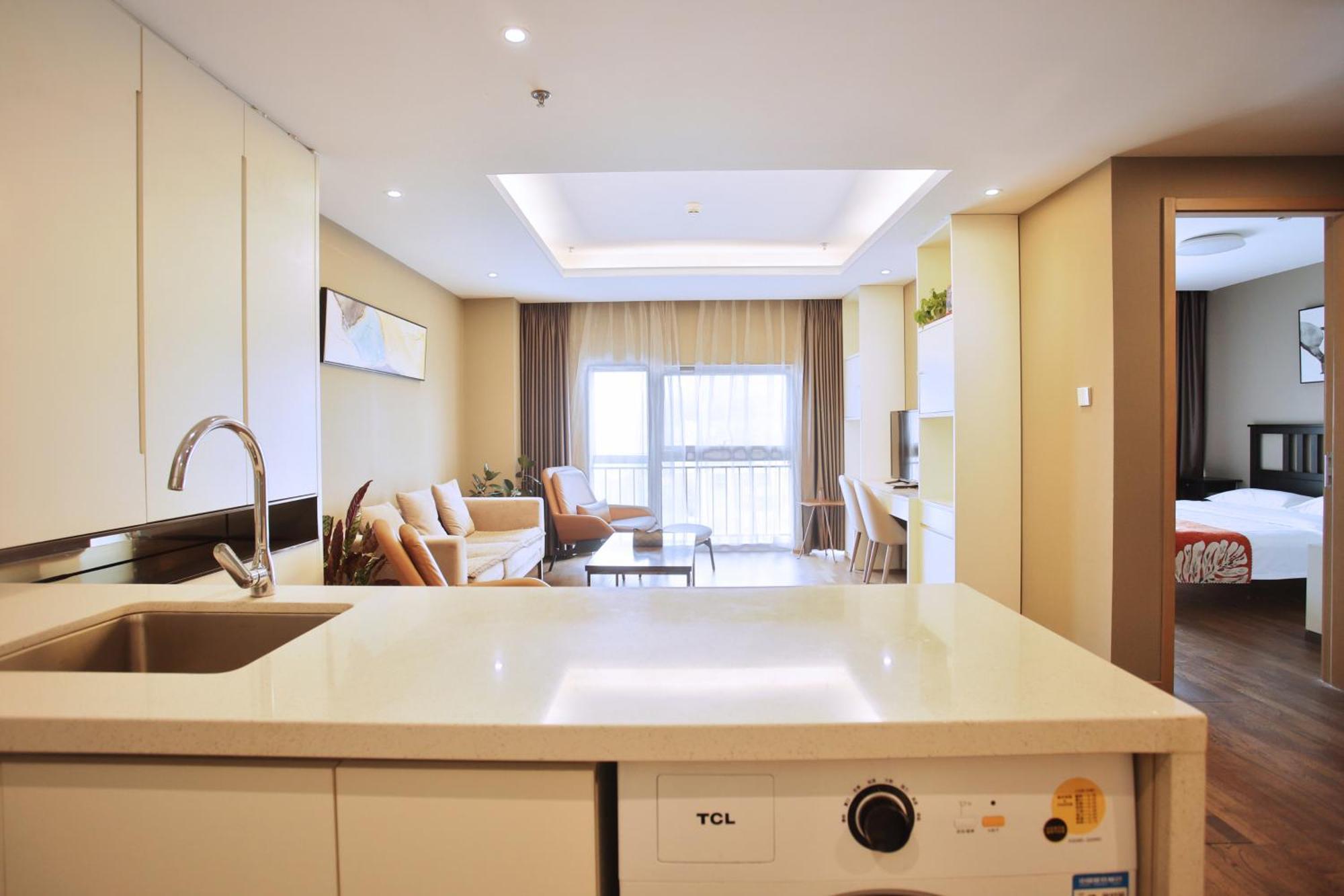 Yashi International Aparthotel 北京 エクステリア 写真