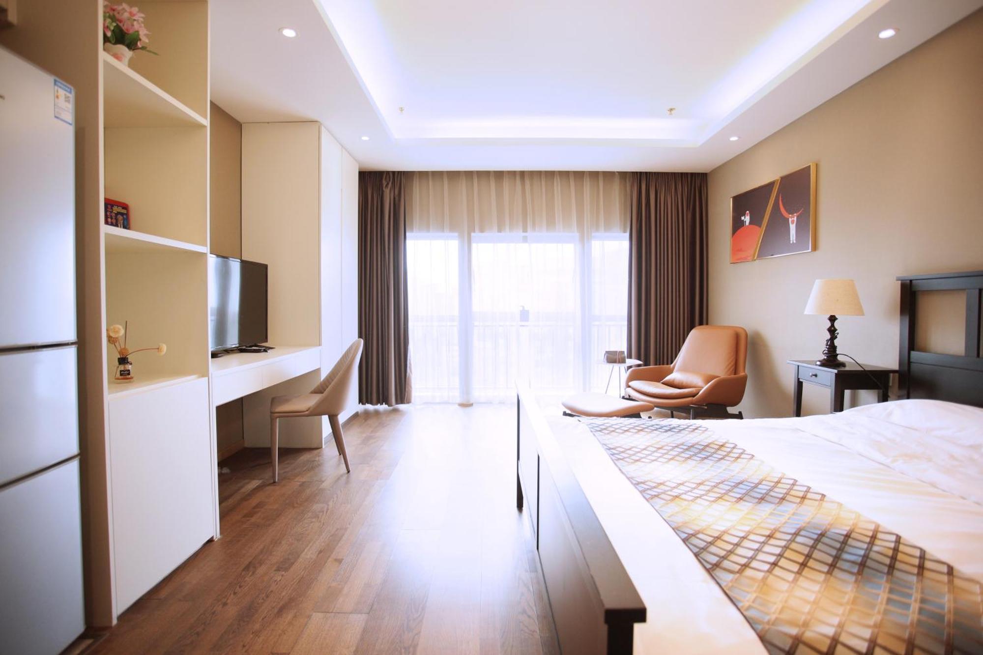 Yashi International Aparthotel 北京 エクステリア 写真
